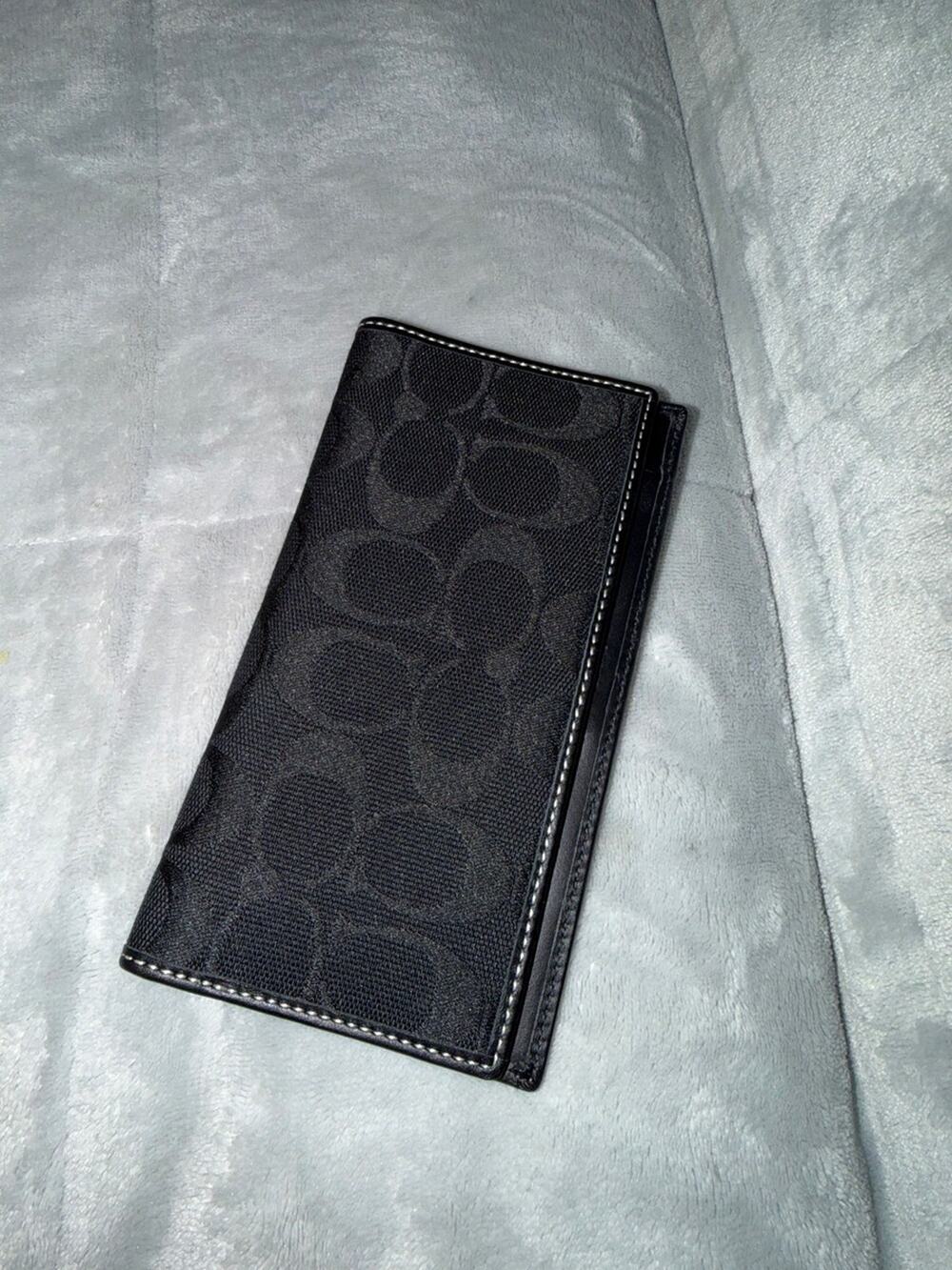 Coach Signature Breast Pocket Wallet